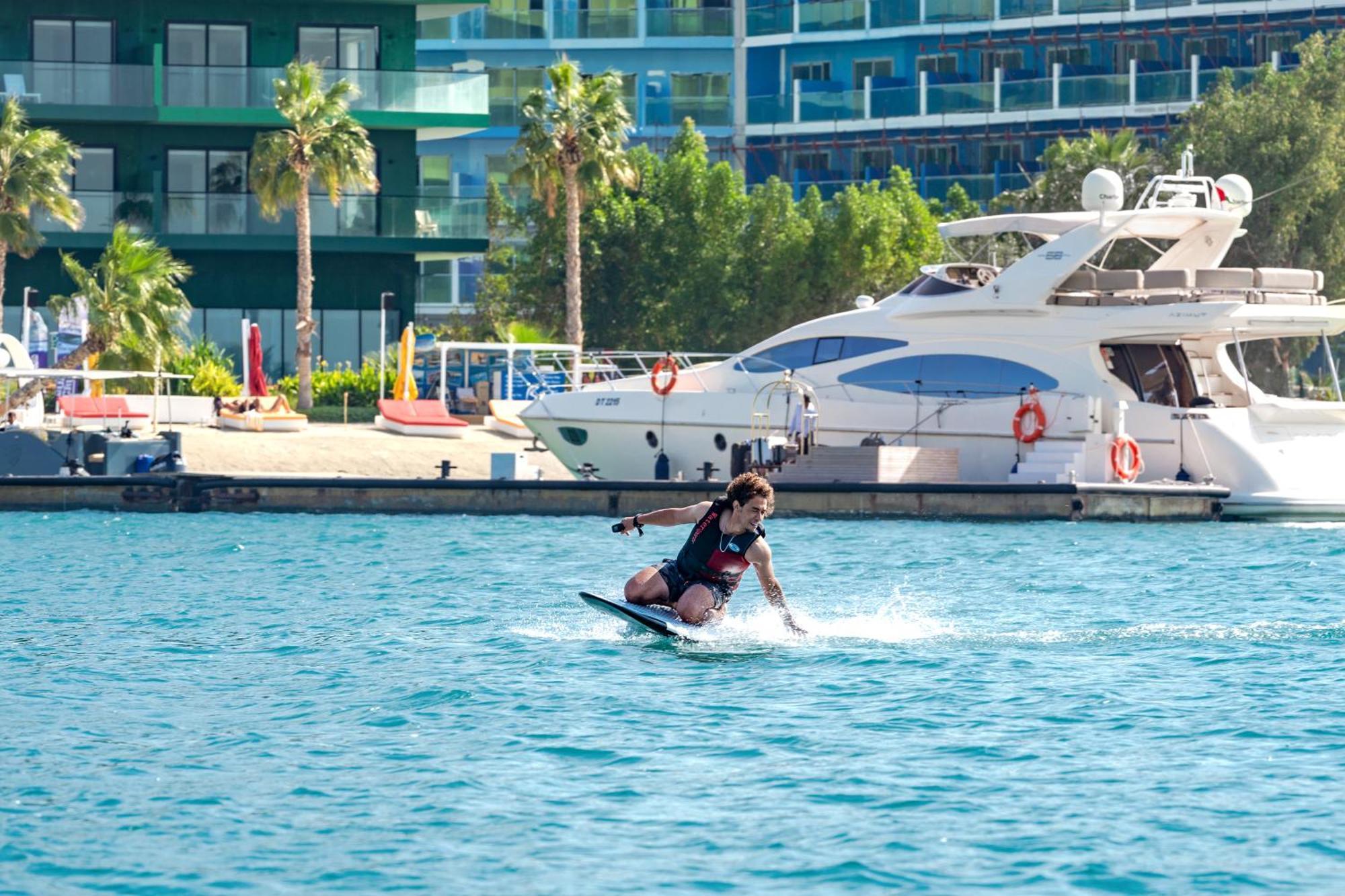 Voco Monaco Dubai By Ihg, Adults Only, World Islands Hotel Exterior photo Jetboarder in Dubai